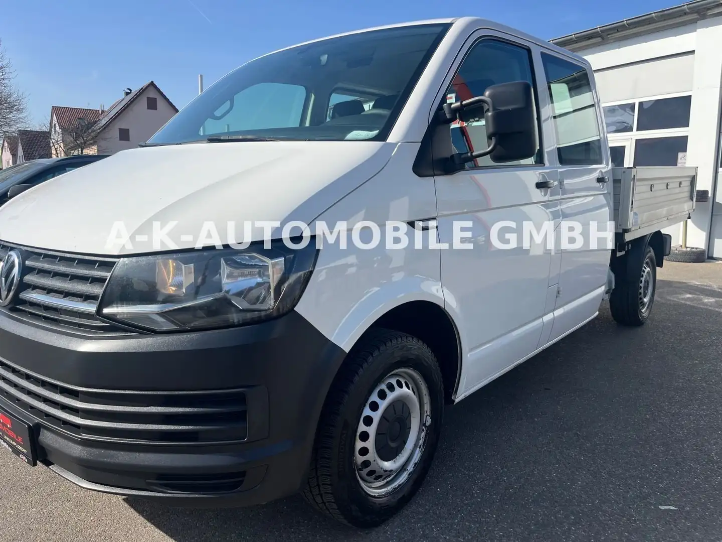Volkswagen T6 Transporter Pritsche DoKa lang Weiß - 2