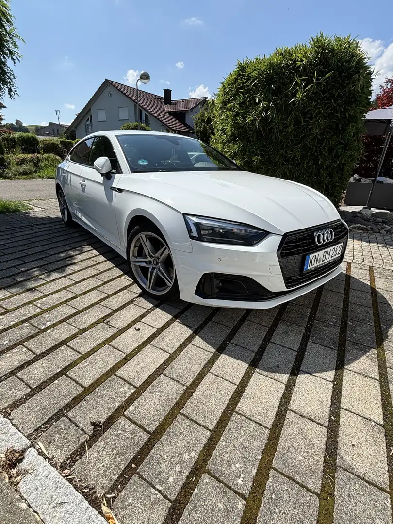 Audi A5 40 TDI advanced Weiß - 1