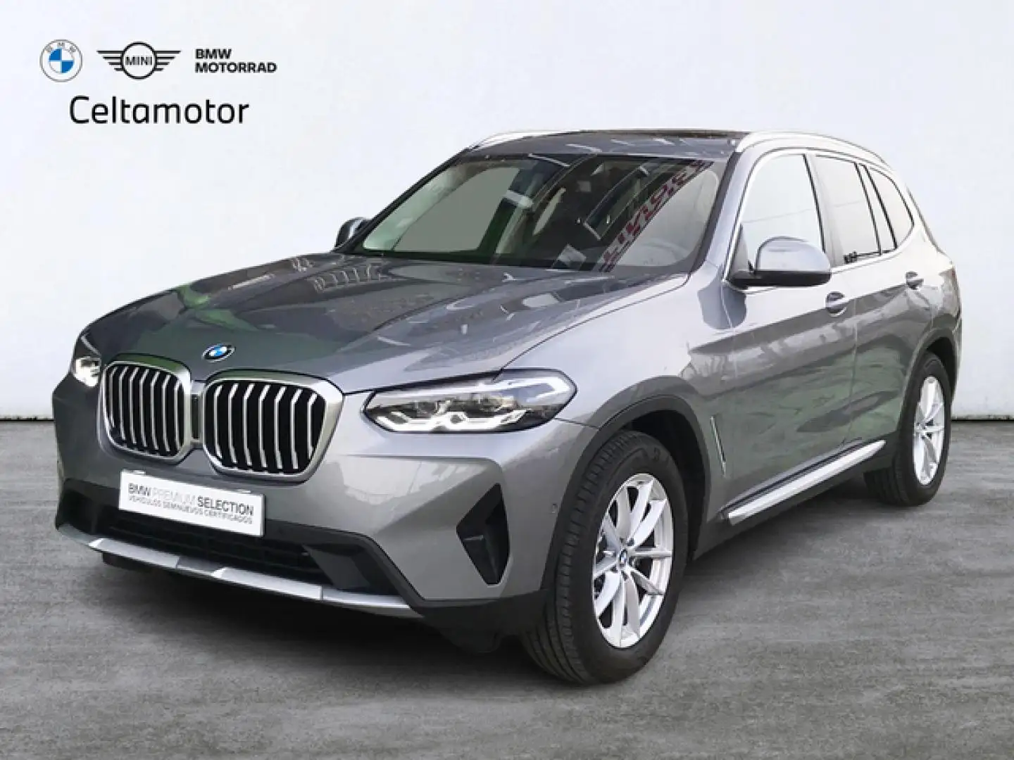 BMW X3 xDrive 20dA xLine Gris - 1