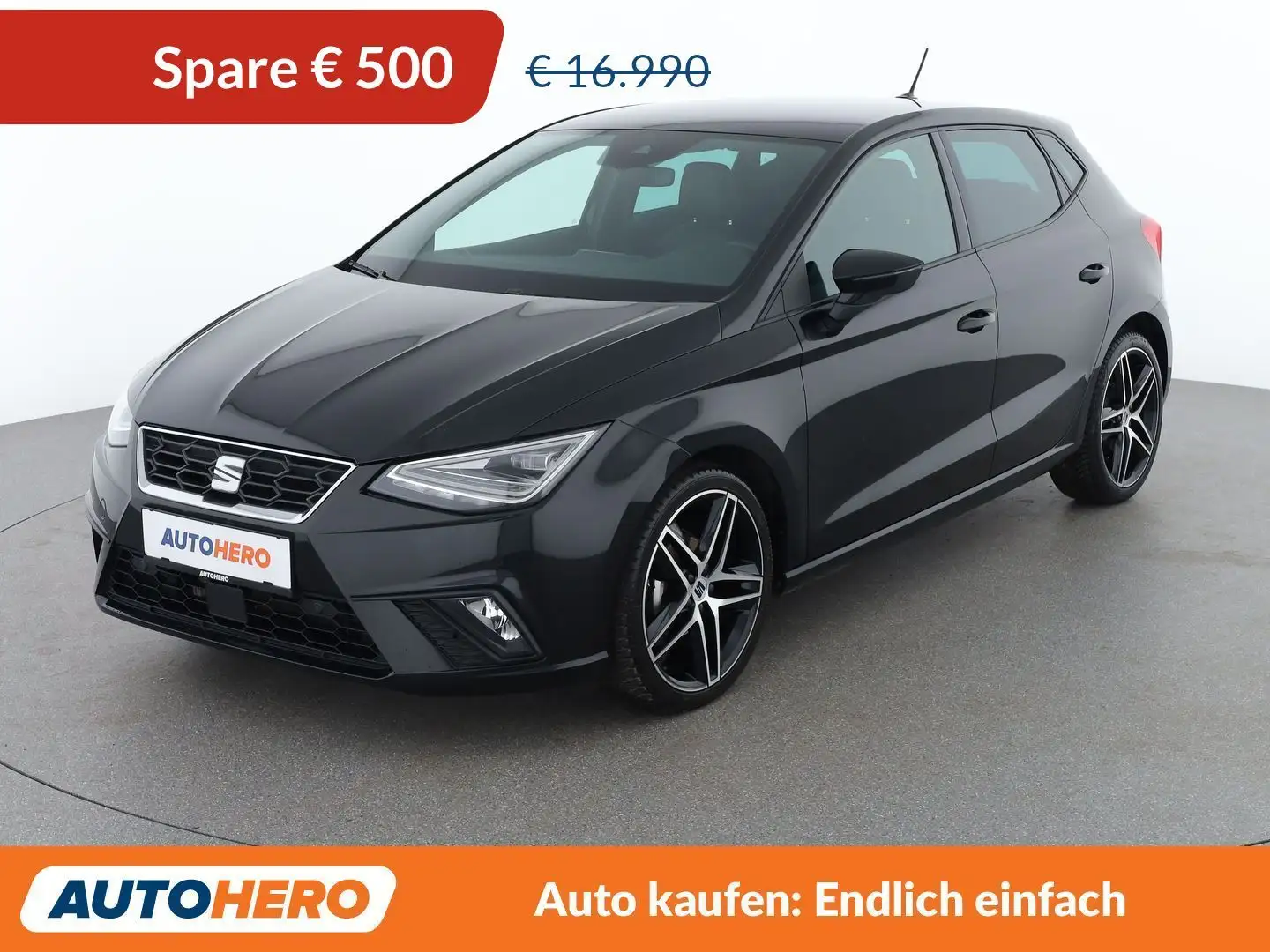 SEAT Ibiza 1.0 TSI FR Schwarz - 1