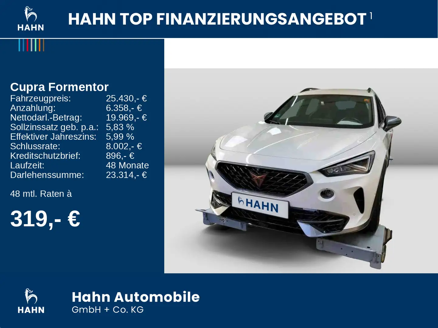 CUPRA Formentor VZ 1.4e-HYBRID DSG Priority DCC AHK Weiß - 2