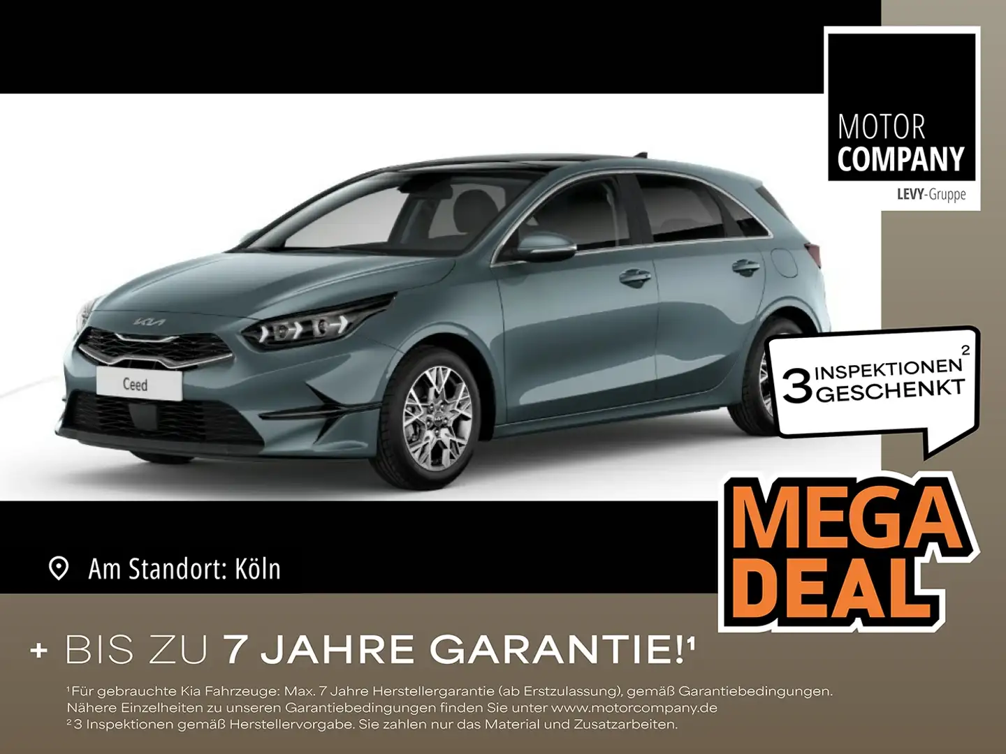 Kia Ceed / cee'd Ceed 1.5 T-GDI Vision MY25+DCT+Navi+R.Kam+Komfort Grau - 1