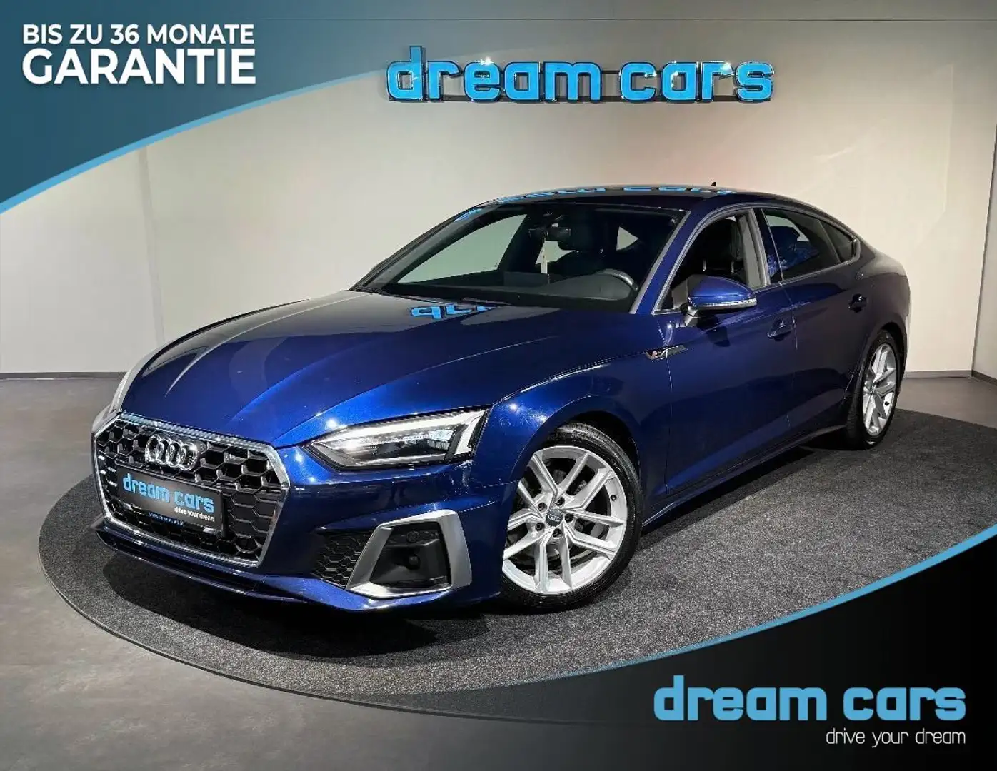 Audi A5 SB 35 TDI S-line PLUS / Ambiente / SEHR SAUBER / Blau - 1