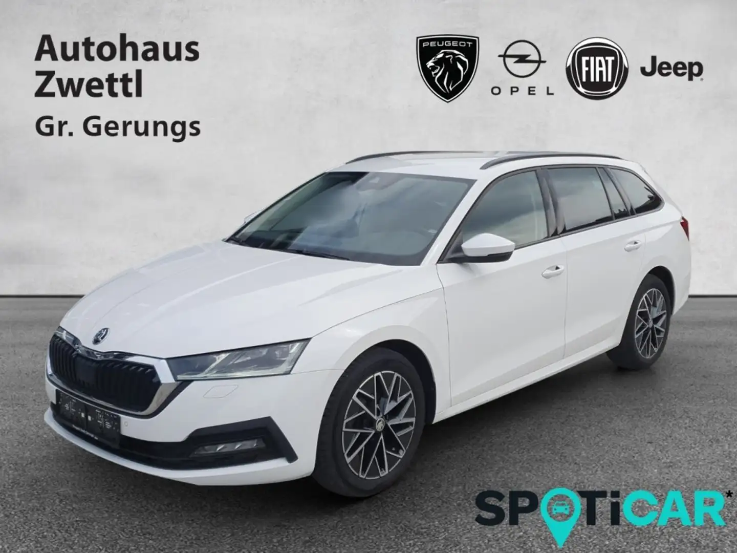 Skoda Octavia Kombi Ambition Clever 2,0 Weiß - 1