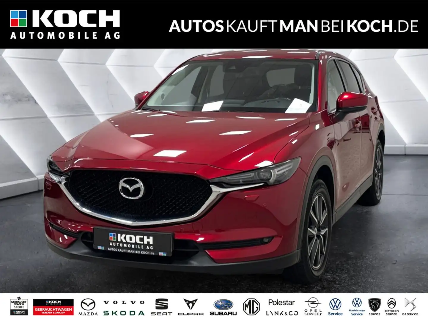 Mazda CX-5 SKYACTIV-G 194 AWD Sports-Line LED SHZ KLIMA Rot - 1