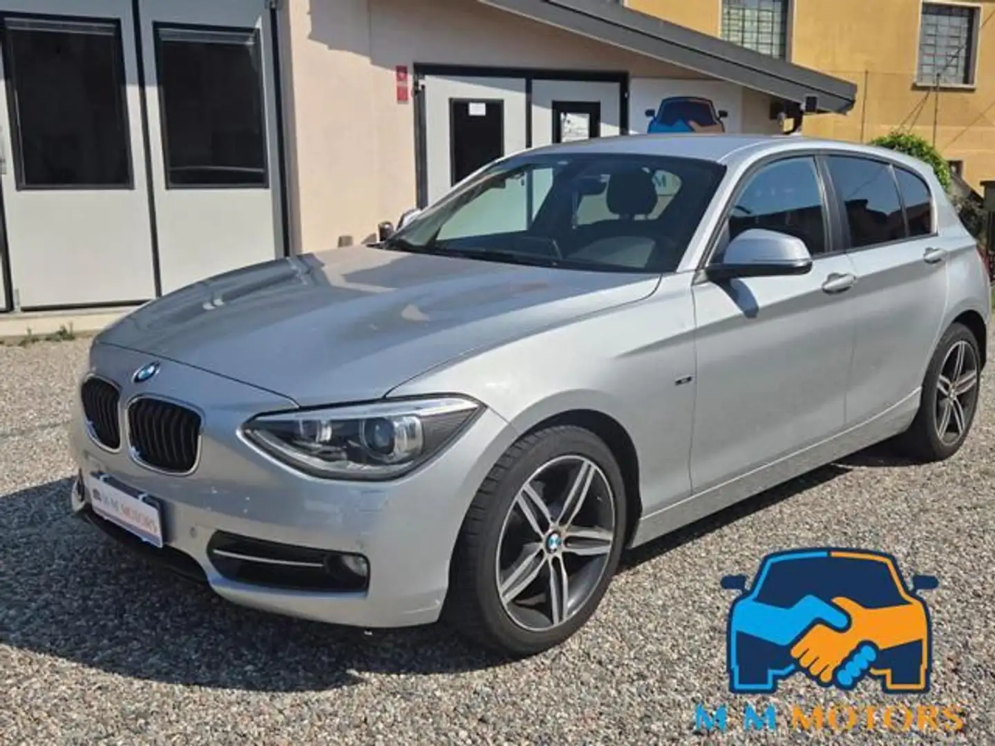 BMW 116 d 5p. Sport Argento - 1