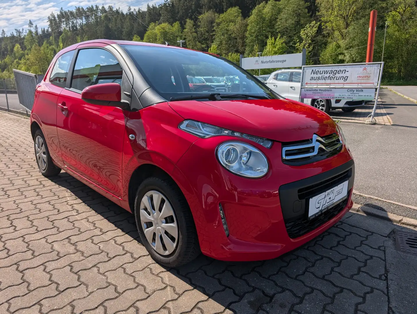 Citroen C1 3-Türer VTi 72 Feel *Klima**Bluetooth**SHZ* Rouge - 2