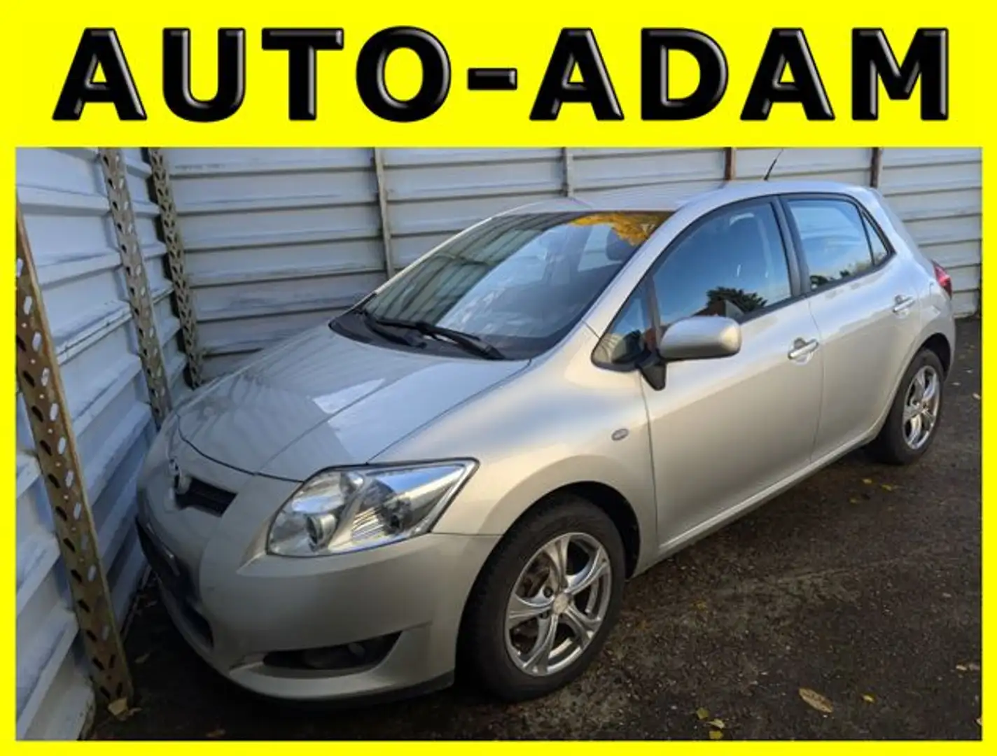 Toyota Auris Sol*Automatik*AHK*4 türig*Tüv:10/2027* Silber - 1