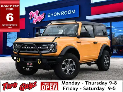 Orange 2022 Ford Bronco SUV / Crossover Four-Wheel Drive Automatic