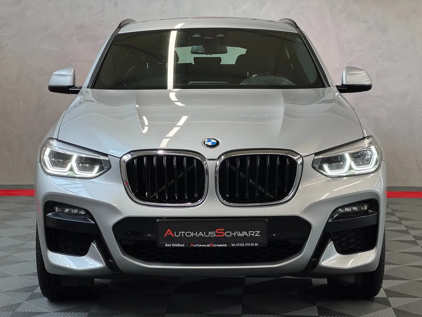 BMW X4 xDrive 20d M-Paket Shadow AHK Kamera HuD Led Silber - 2