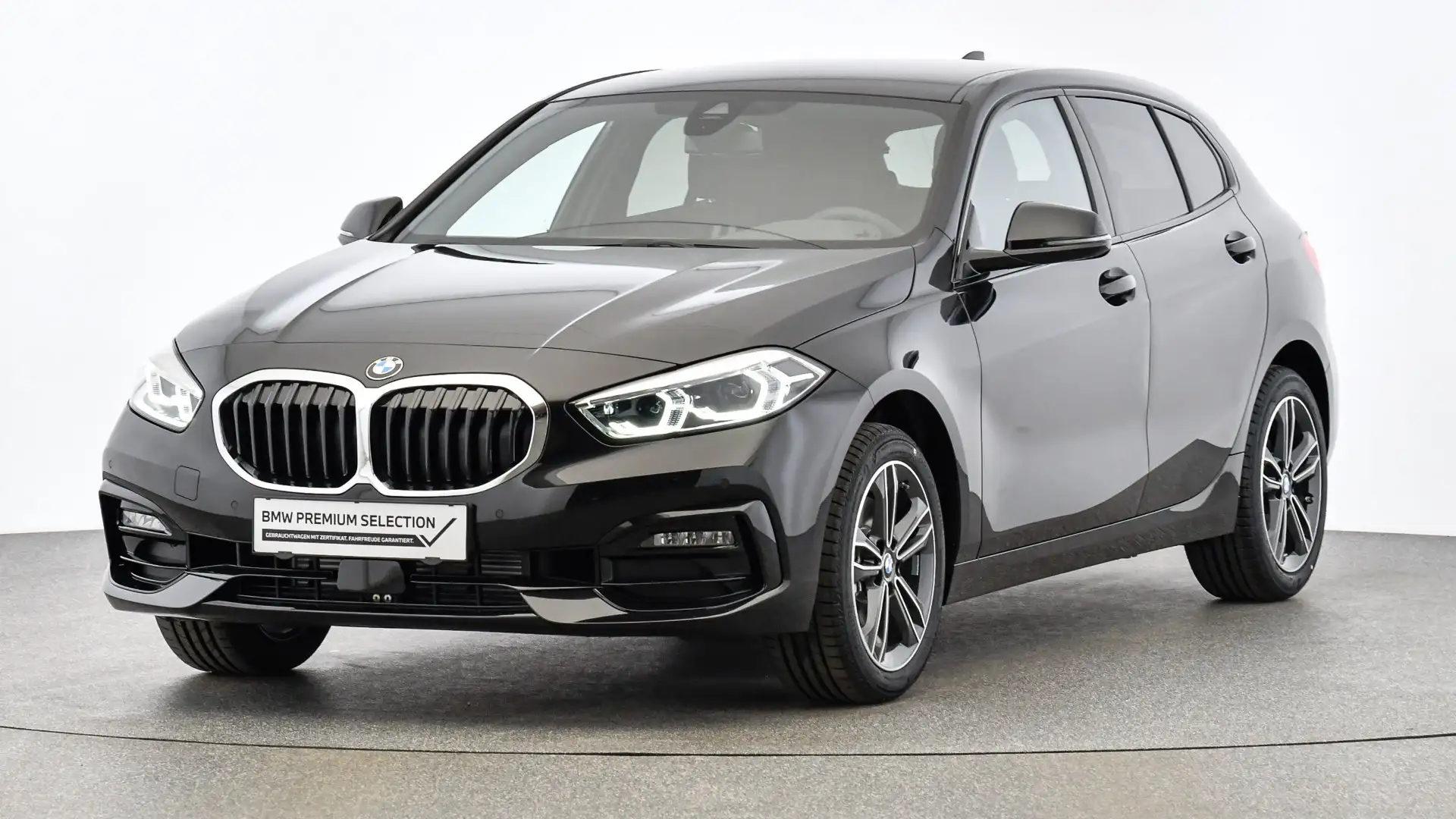 BMW 118 d Schwarz - 2