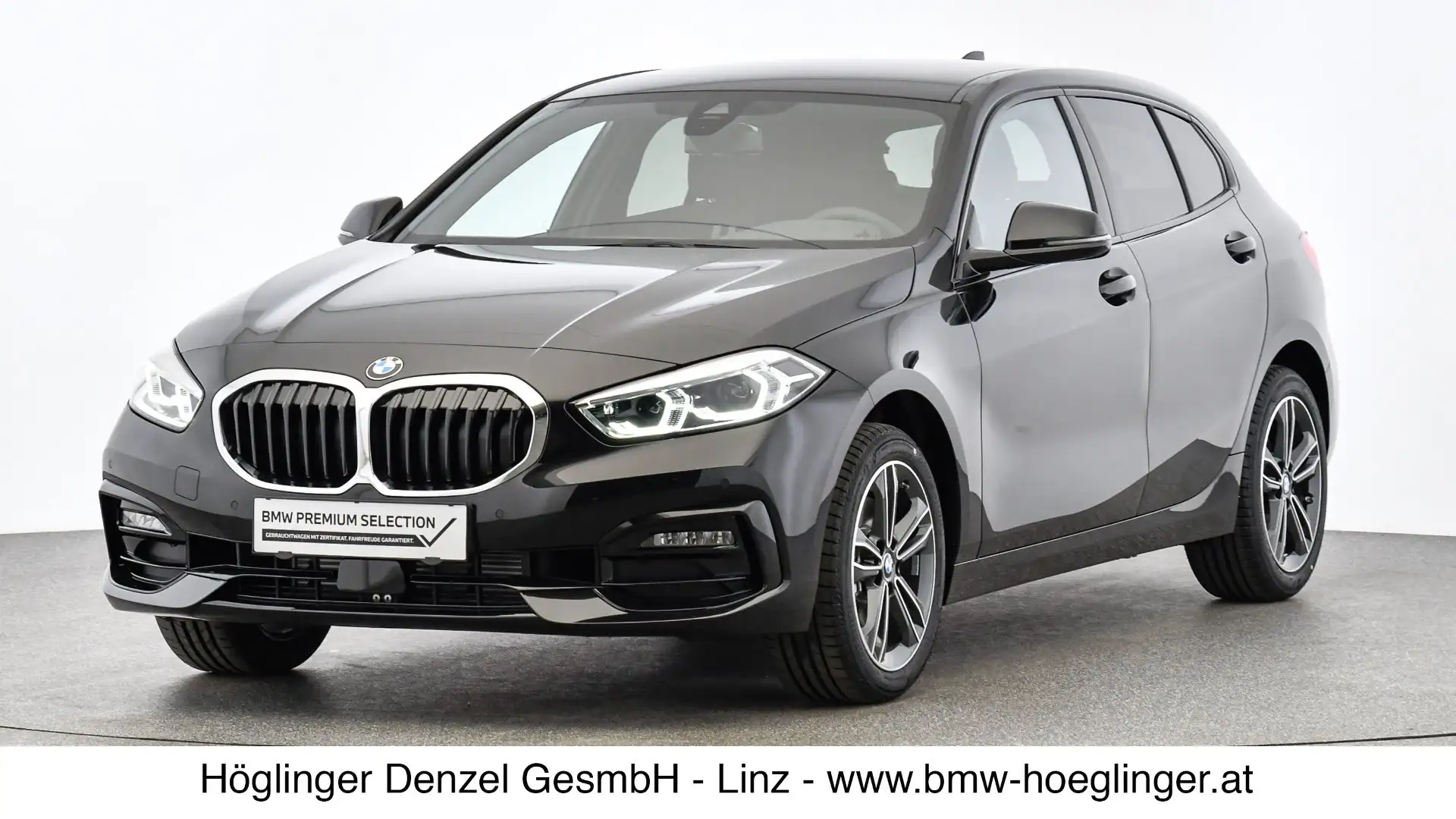 BMW 118 d Schwarz - 1