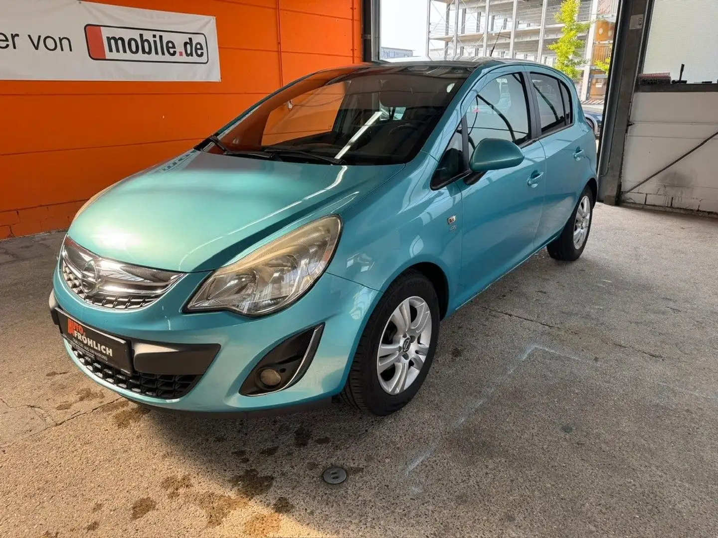 Opel Corsa D Satellite Bleu - 1