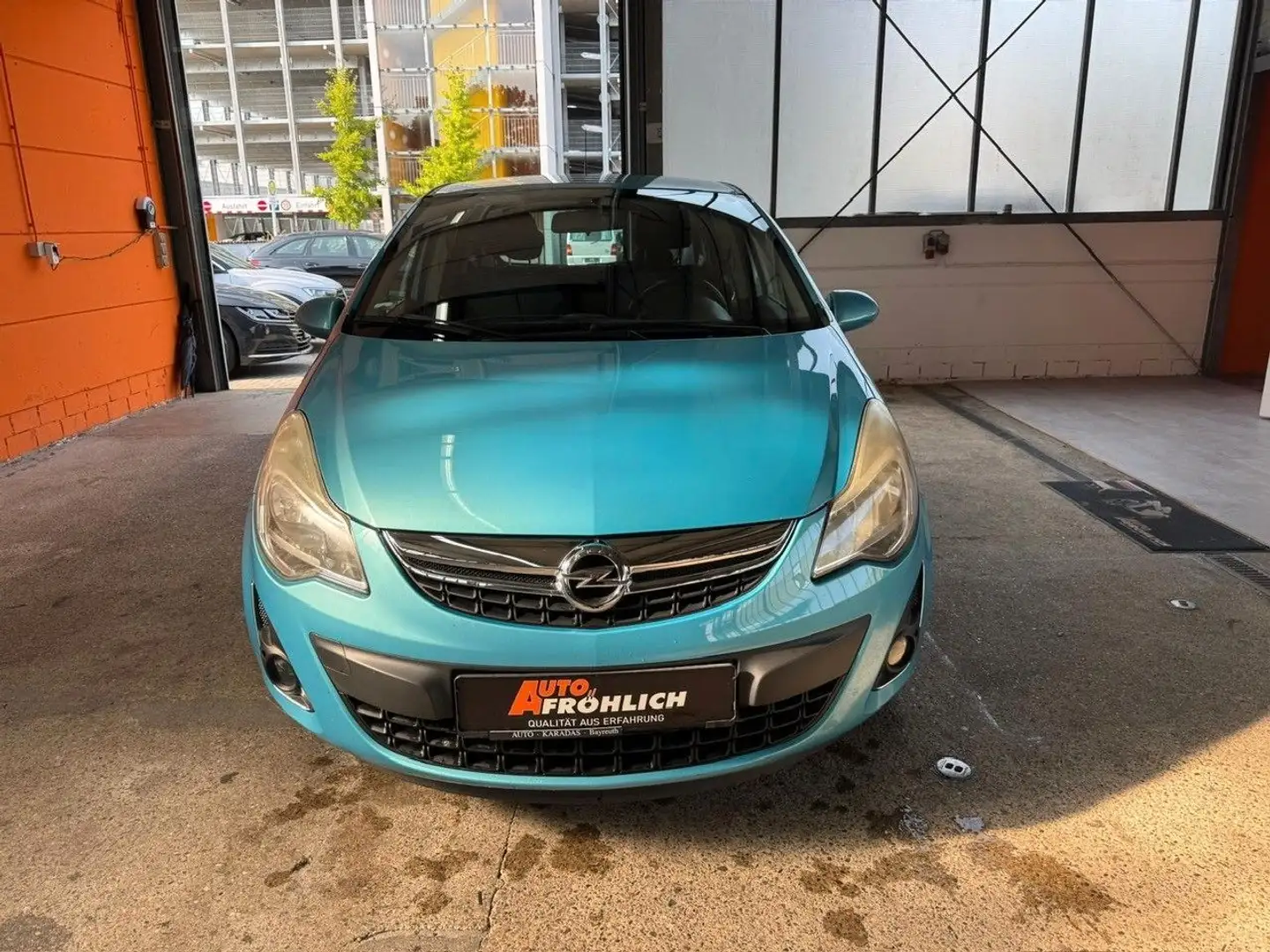 Opel Corsa D Satellite Bleu - 2