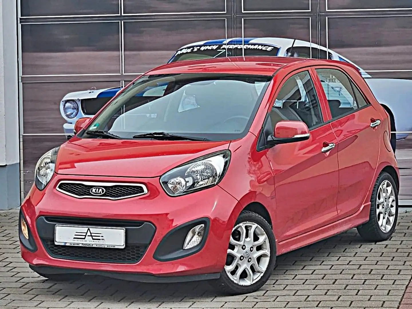 Kia Picanto Spirit *Klima/5-Türen/TÜV/ALU* Rood - 2