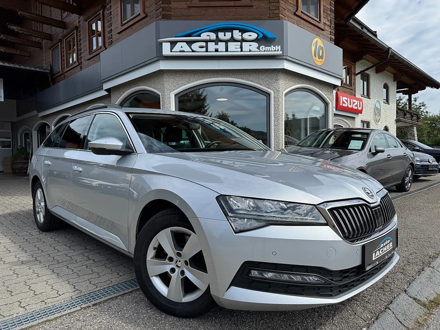 Skoda Superb 2,0TDI DSG Kombi *LED*ACC*Virtual Cockpit* Argent - 1