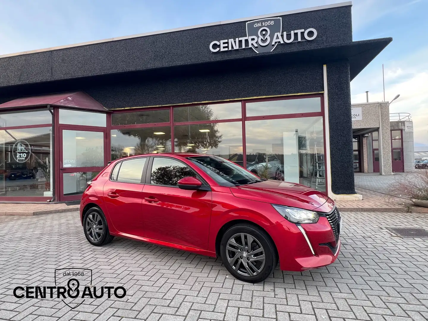 Peugeot 208 1.5 bluehdi Active Pack S&S 100 Rouge - 1