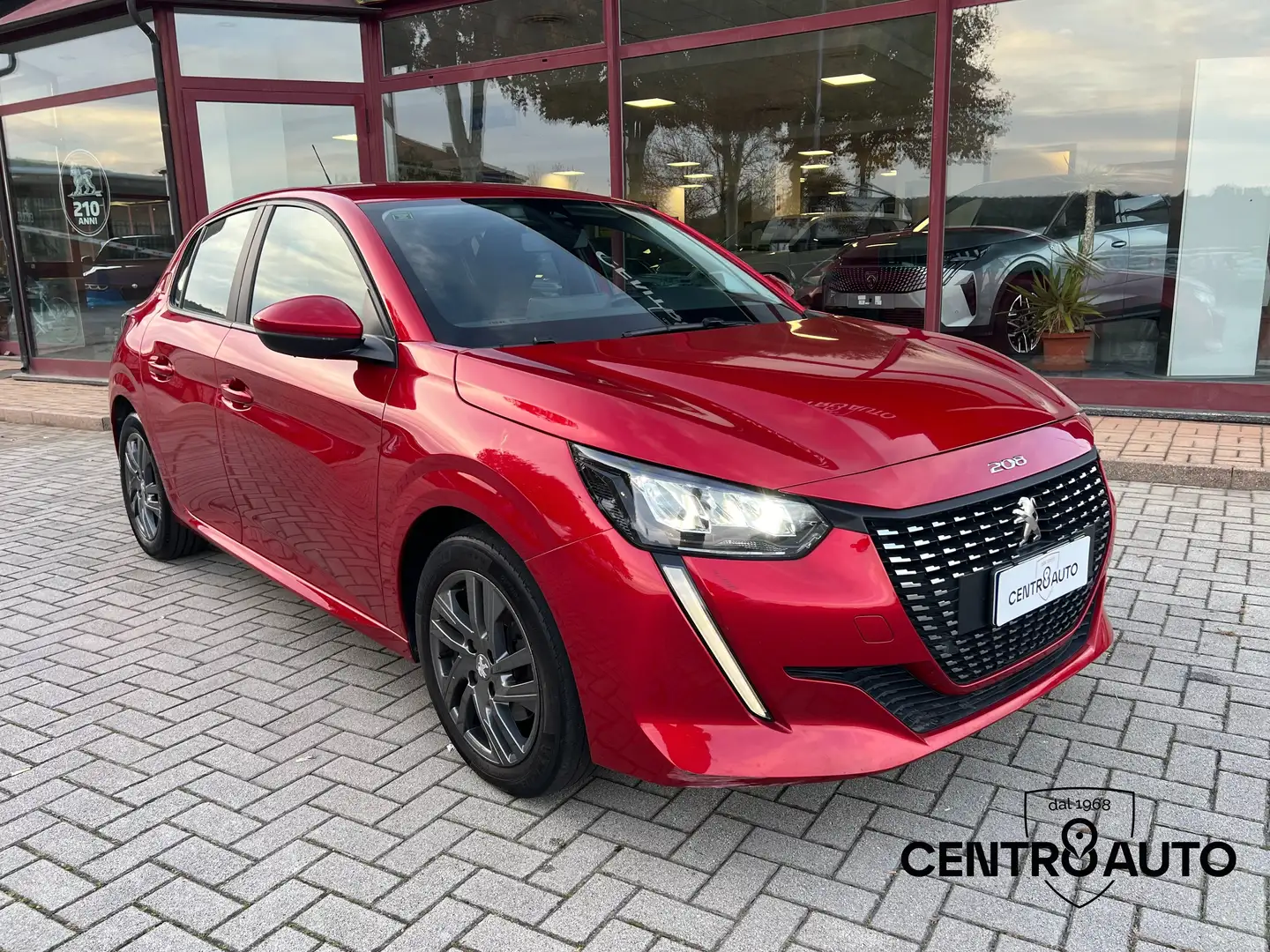 Peugeot 208 1.5 bluehdi Active Pack S&S 100 Rouge - 2