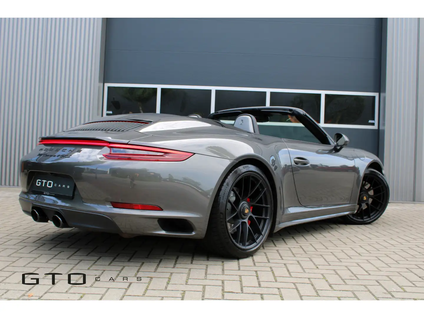Porsche 991 Cabrio 991 3.0 Carrera 4 GTS Carbon/4W Sturing/Duc Gris - 2