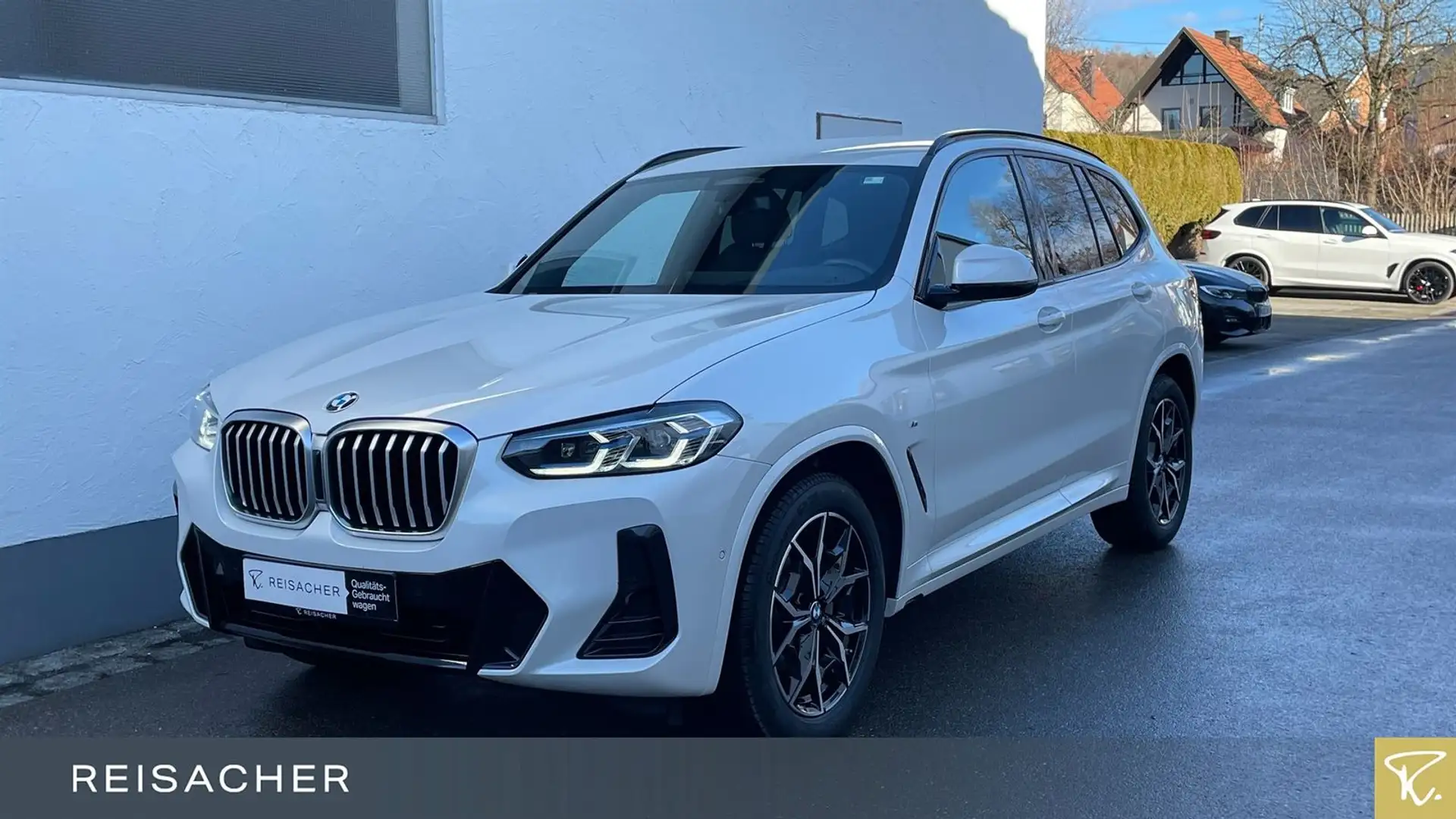 BMW X3 xDrive 20d A M-Sport,StdHzg,AHK,DAProf,Autom Weiß - 1