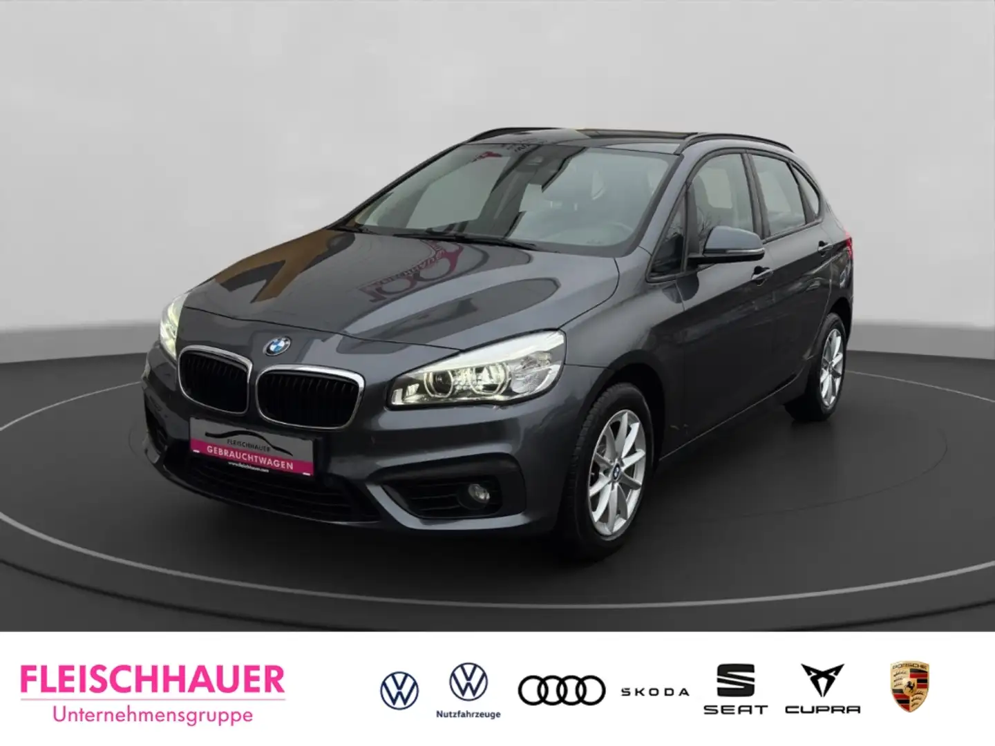 BMW 218 Active Tourer d Advantage Navi+PDC-Plus+LED+ Grau - 1