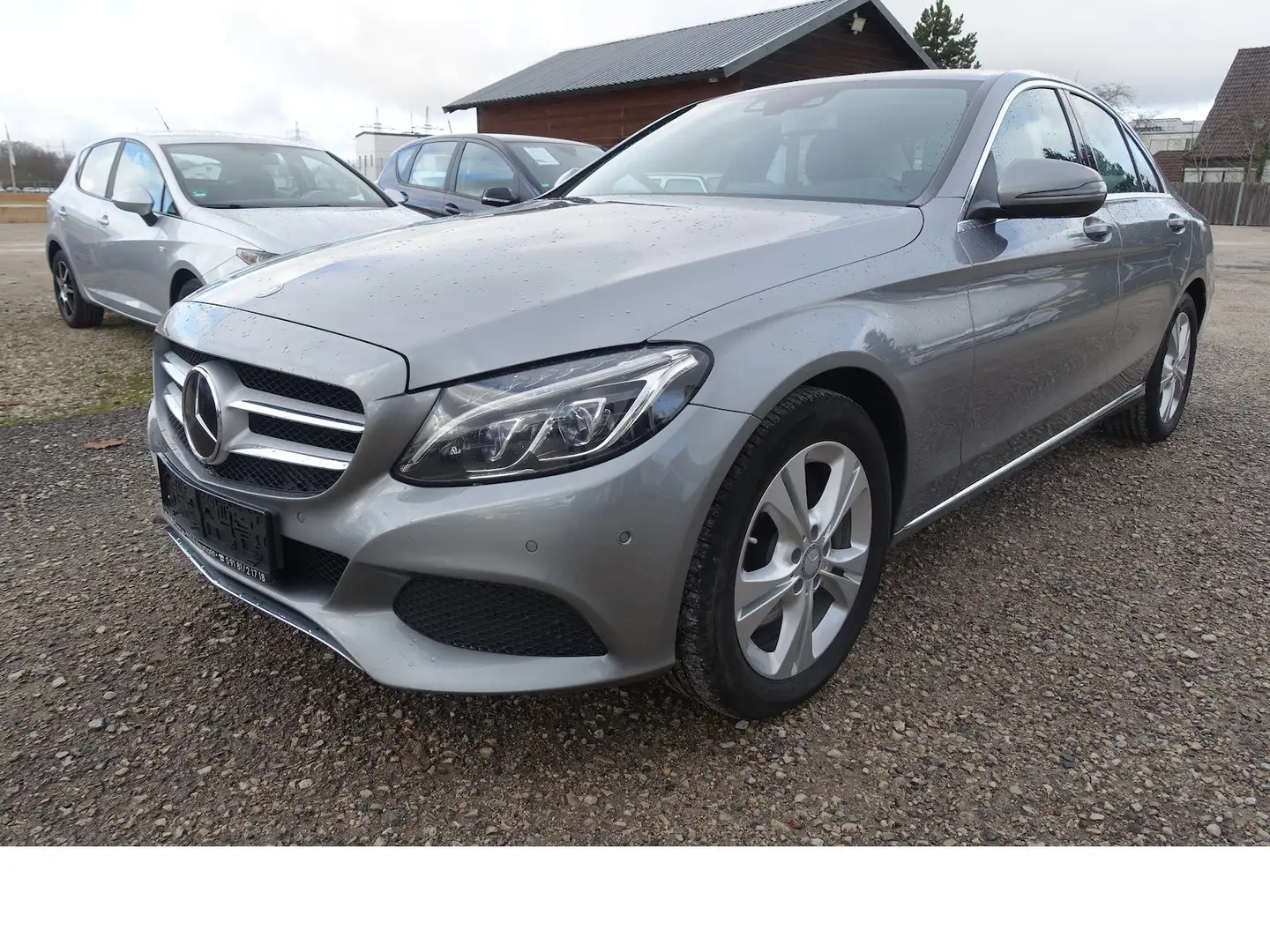 Mercedes-Benz C 250 Lim. BlueTEC / d 4Matic Distr. LED Burmester Grau - 1