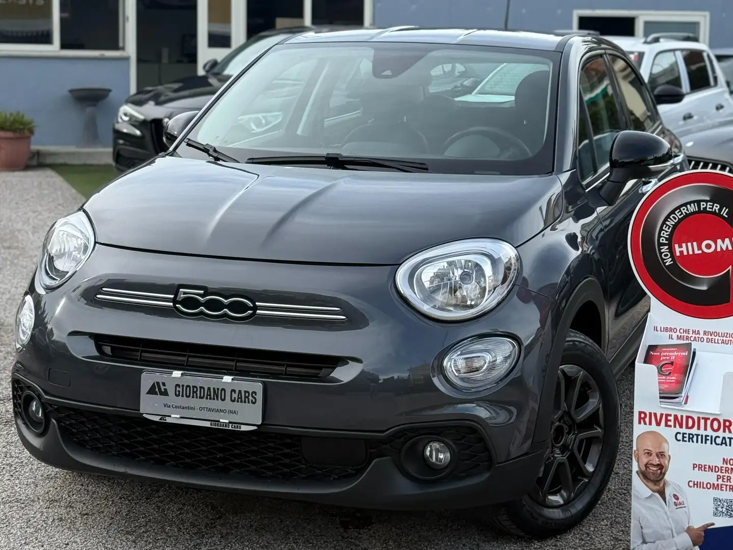 Fiat 500X 1.3 mjet Club 95cv Gris - 1