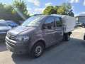 Volkswagen T5 Transporter T5 Doka Pritsche Plane Klima 103 kw 6 Sitz AHK Grijs - thumbnail 8