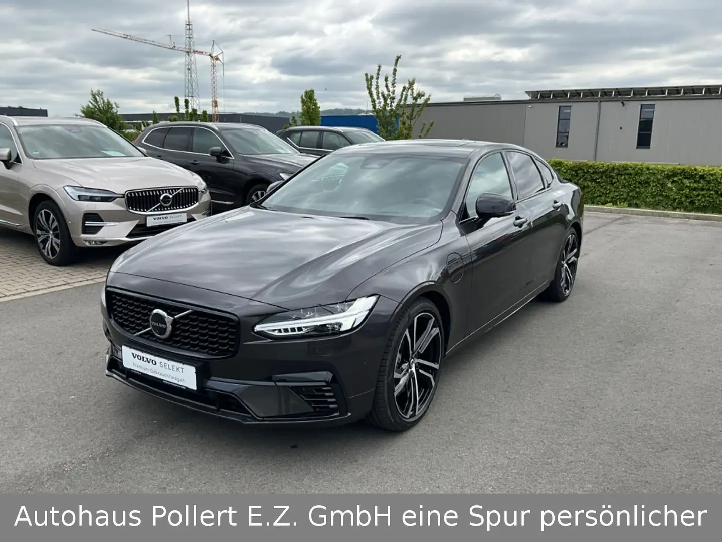 Volvo S90 T8 Ultimate Dark Recharge Plug-In Hybrid Gris - 2