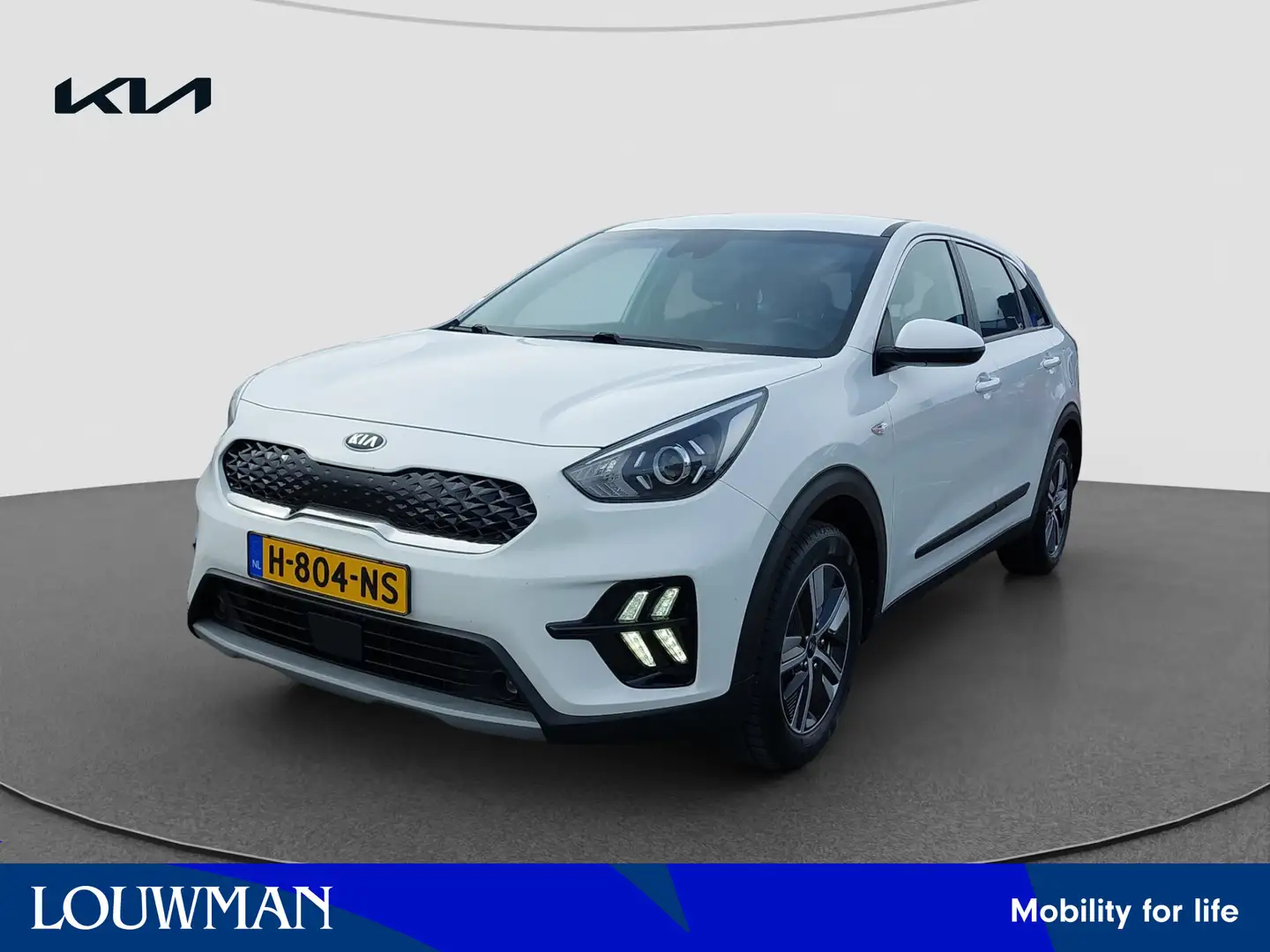 Kia Niro 1.6 GDi Hybrid ComfortLine | 1e Eigenaar | Wit - 1