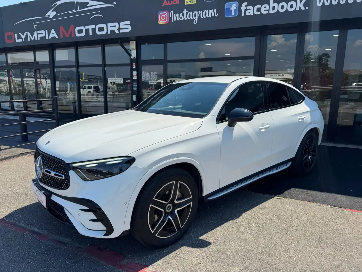Mercedes-Benz GLC 220 COUPE D 4M PREMIUM AMG NIGHT NAVI LED KAMERA Bianco - 2