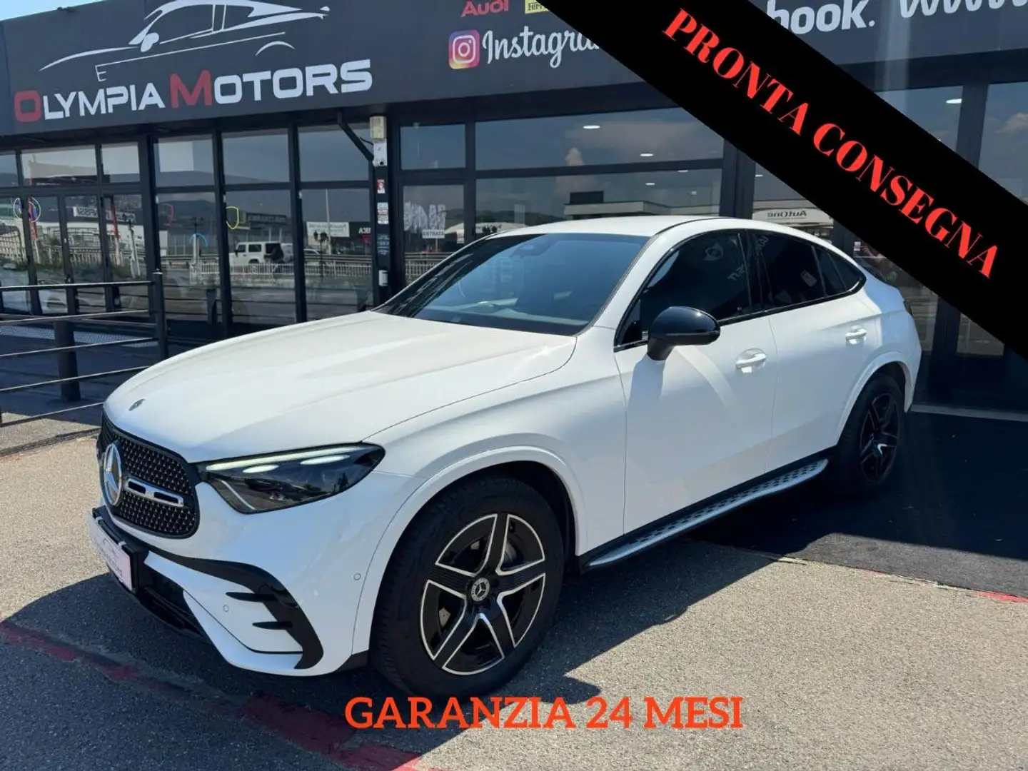 Mercedes-Benz GLC 220 COUPE D 4M PREMIUM AMG NIGHT NAVI LED KAMERA Bianco - 1