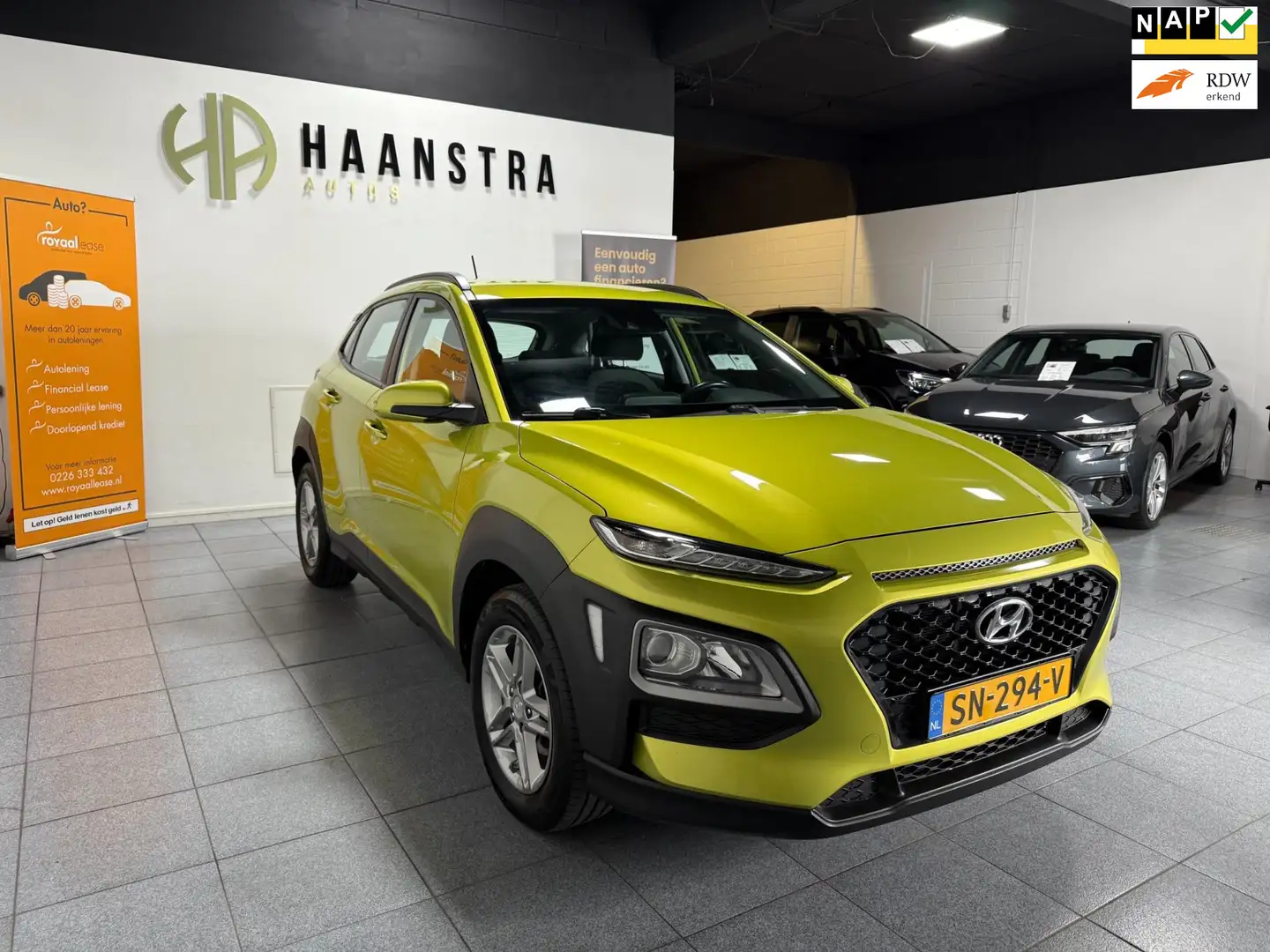 Hyundai KONA 1.0T Comfort Apple-Carplay Achteruitrijcamera NL A Grün - 1