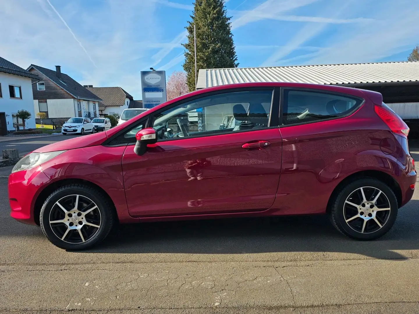 Ford Fiesta 1,25 Trend Klima 2.Hand Nur 92.000 Km Mauve - 2