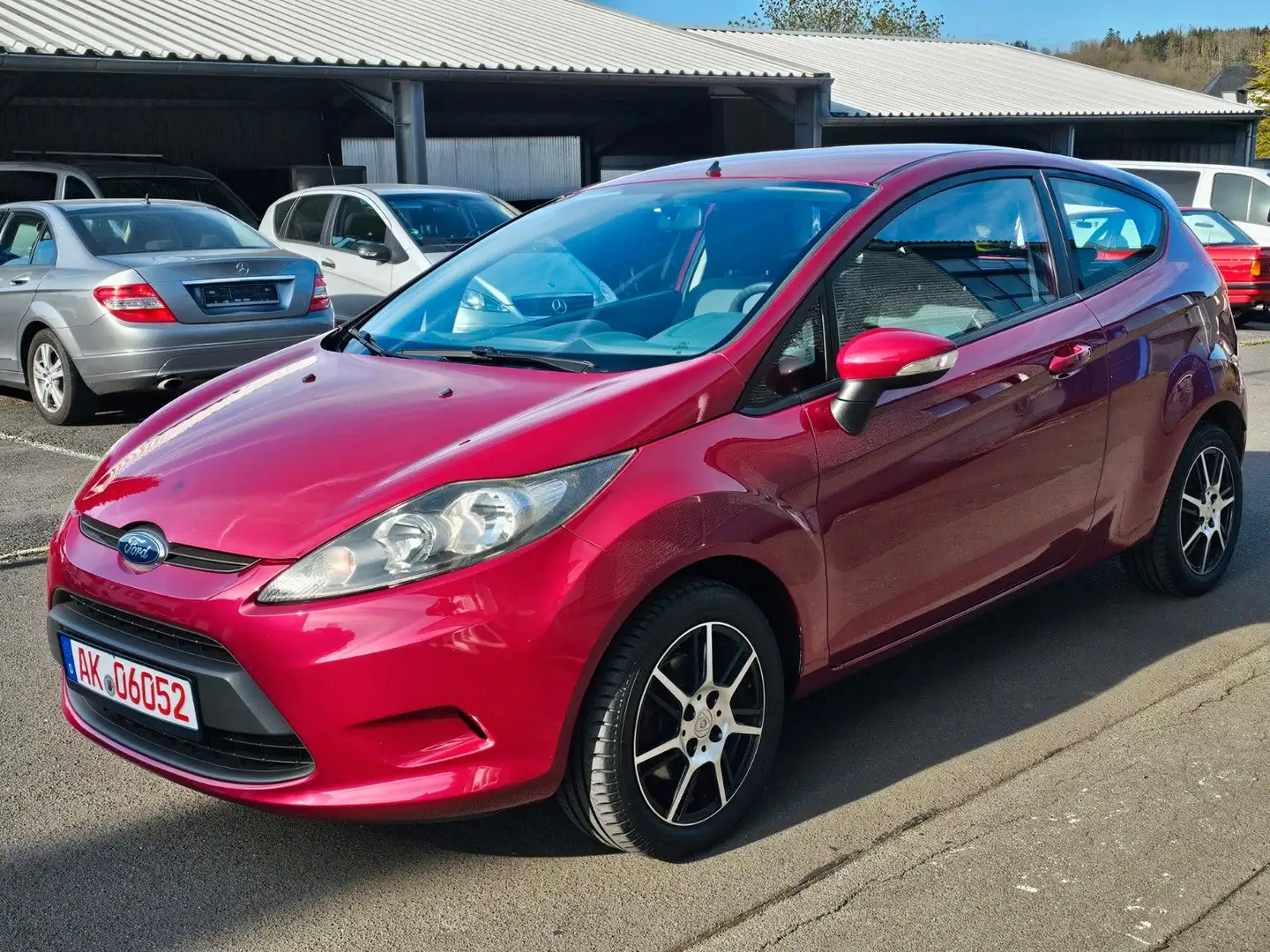 Ford Fiesta 1,25 Trend Klima 2.Hand Nur 92.000 Km Mauve - 1