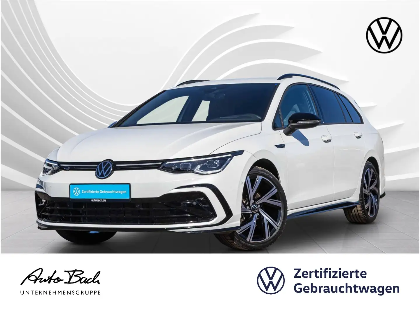 Volkswagen Golf Variant Golf VIII Variant 1.5 eTSI DSG Navi AHK ACC EPH Weiß - 1