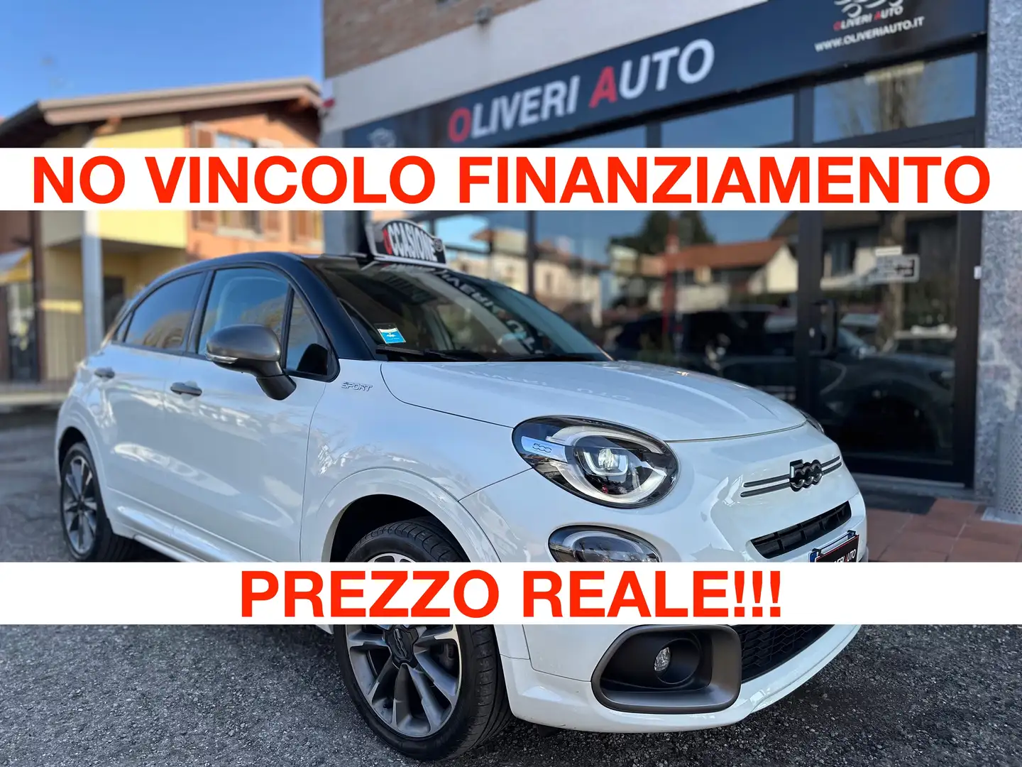 Fiat 500X 500X 1.3 mjt Sport 95cv Full LED Camera PREZZOVERO Bianco - 1
