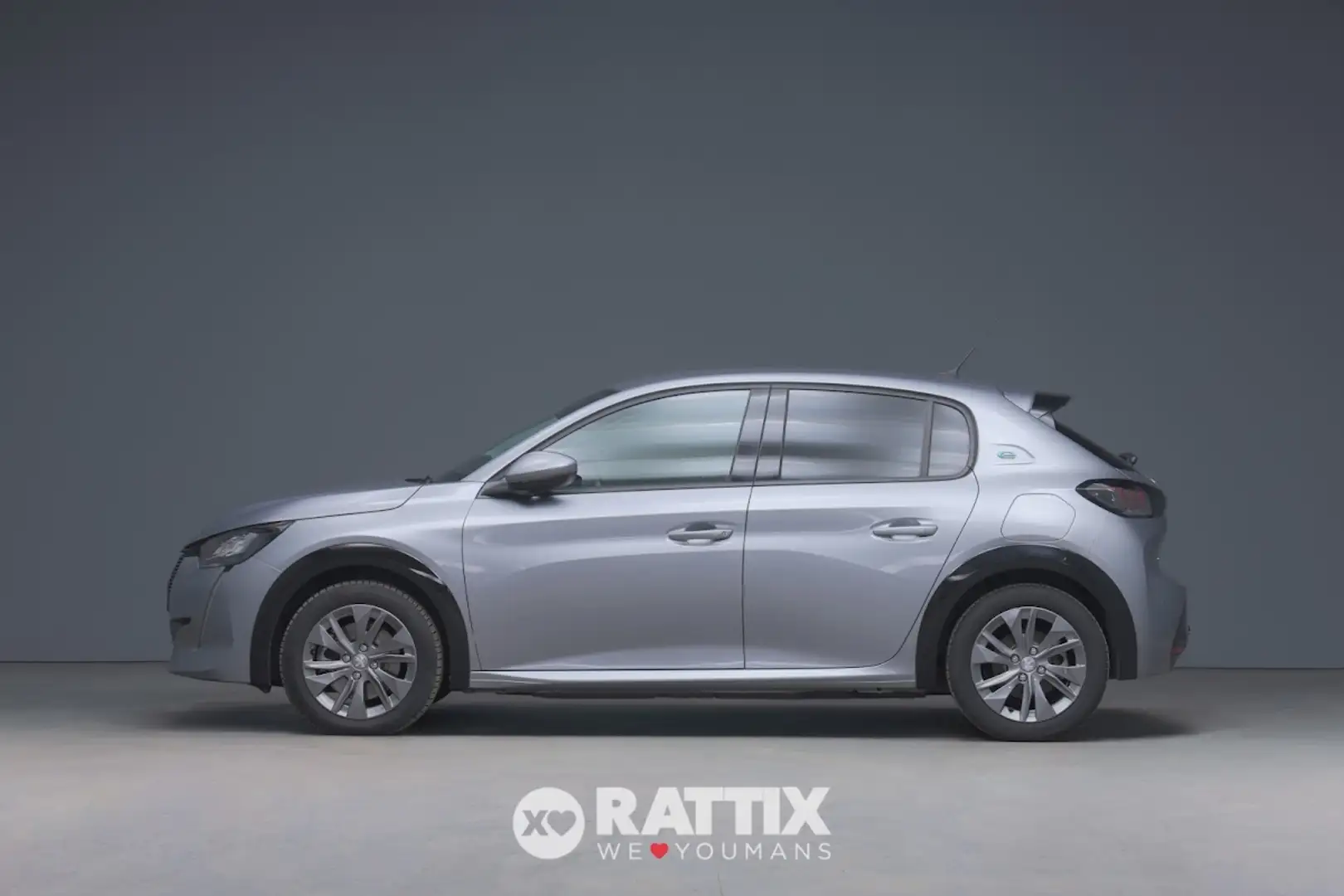 Peugeot e-208 motore elettrico 100kW Allure Gris - 2