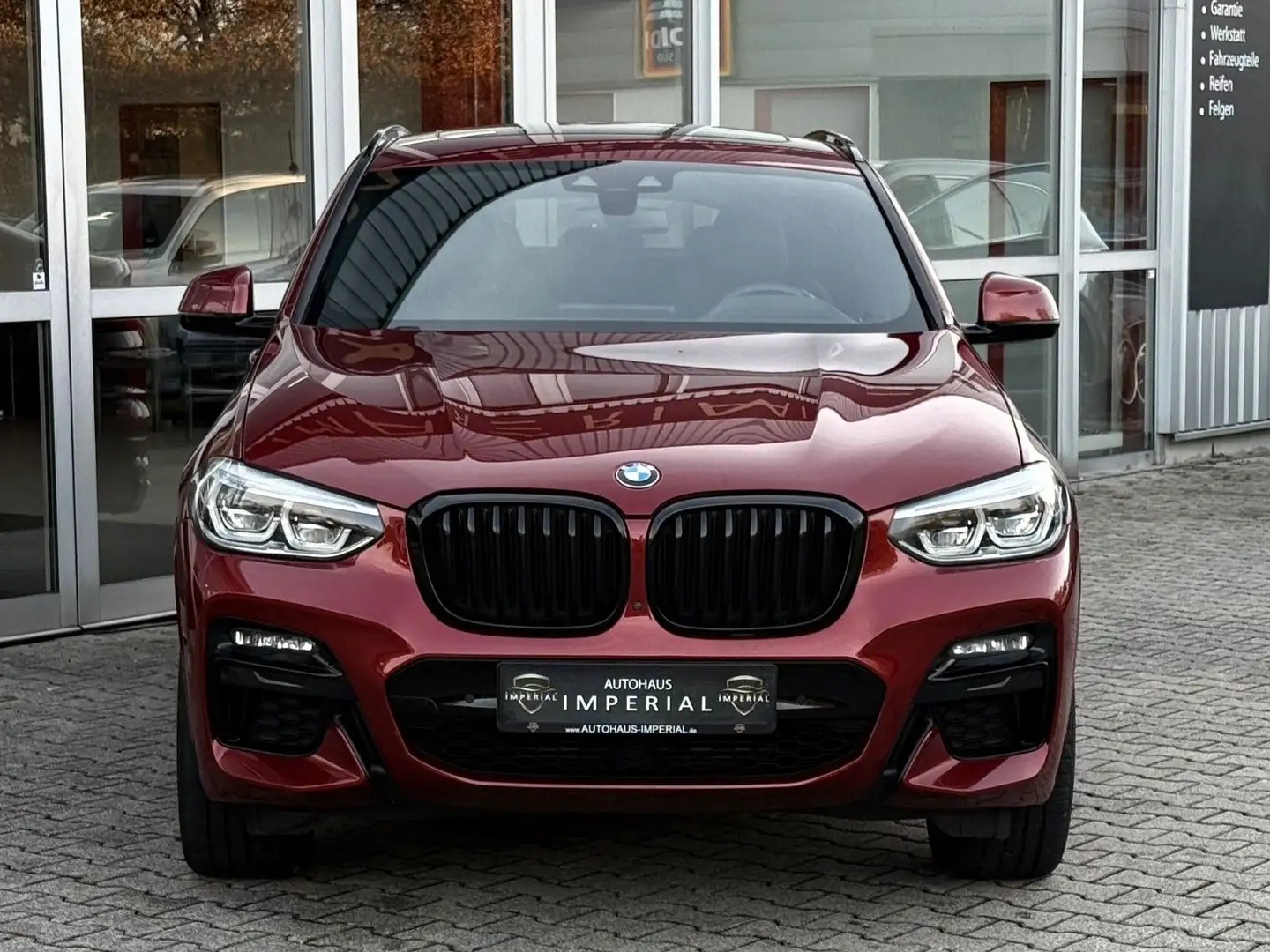 BMW X4 M d LEDER+PANO+HUD+360°+LCPROFE+AdLED+H&K+21 Červená - 2