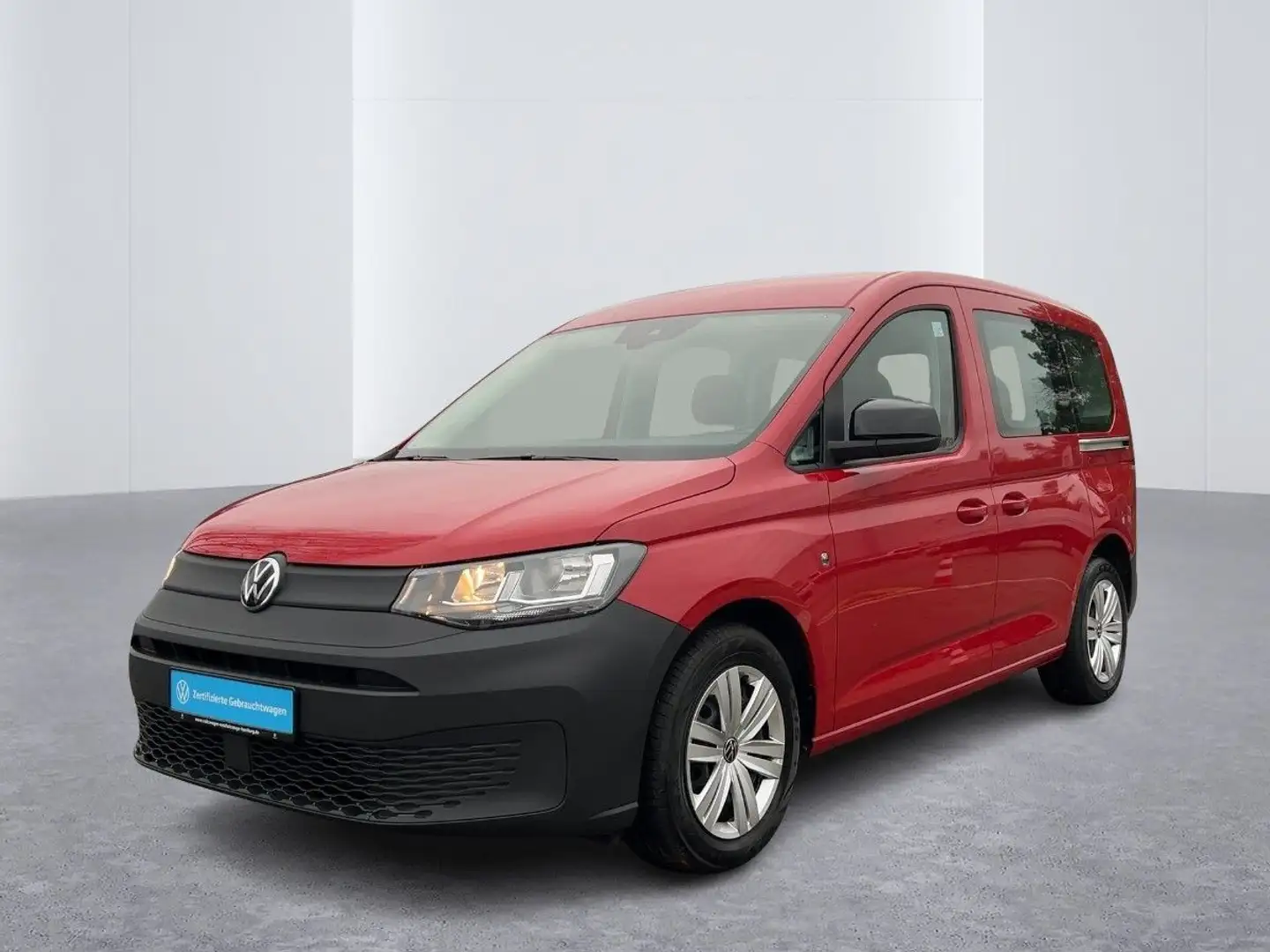 Volkswagen Caddy 2.0TDI DSG Navi Klimautomatik Einparkhilfe Rot - 2