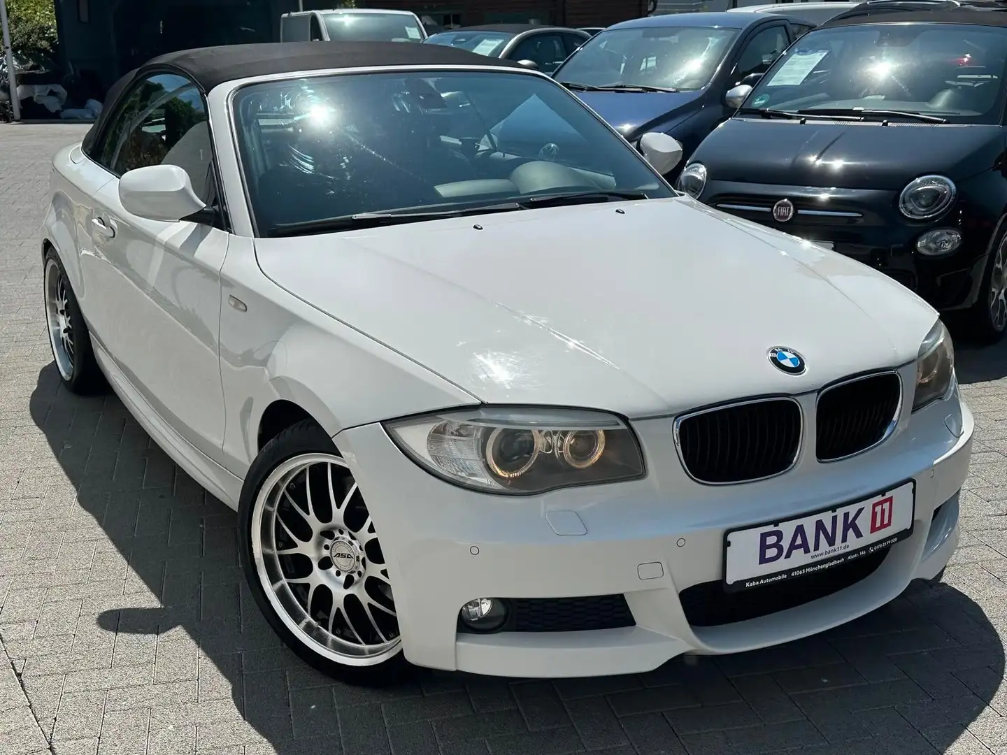 BMW 123 Baureihe 1 Cabrio 123d/ Navi/ Gepflegt- Wit - 2