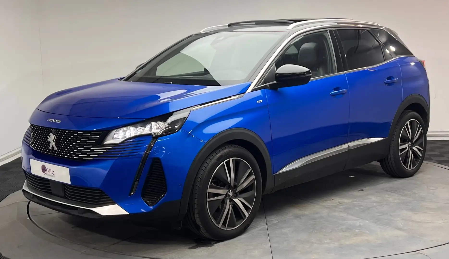 Peugeot 3008 BlueHDi 130ch EAT8 GT - 5P Bleu - 1