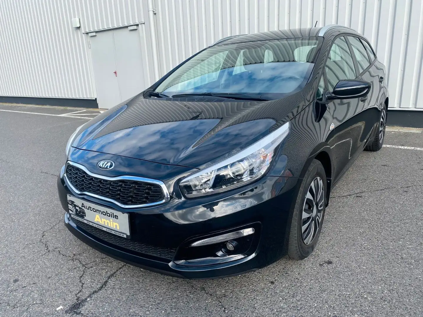 Kia Ceed / cee'd Ceed Kombi aus 1.Hand Lenkrad/Sitzhzg. TÜV NEU Schwarz - 1