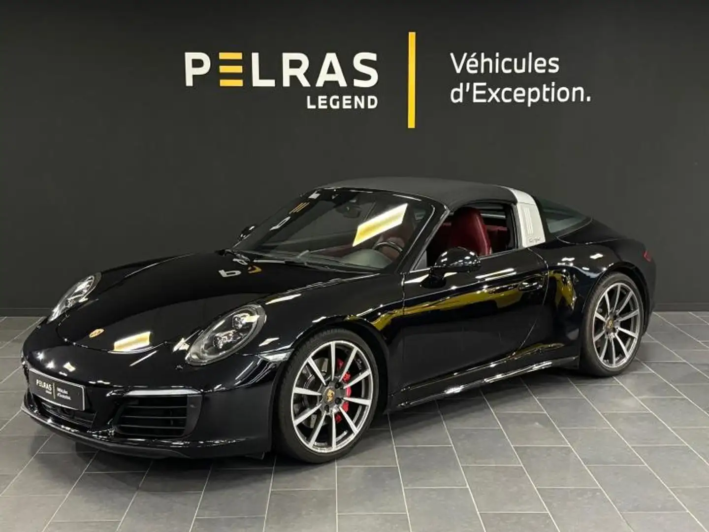 Porsche Targa 3.0 420ch 4S PDK Noir - 1