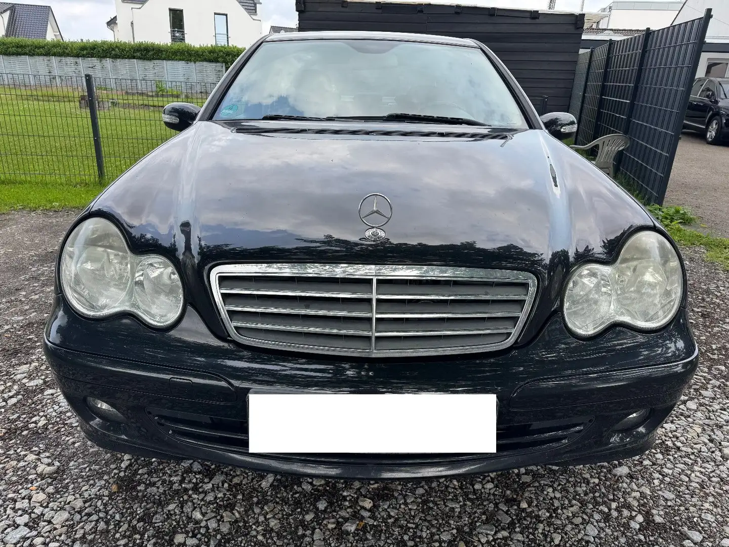 Mercedes-Benz C 180 C -Klasse Lim. C 180 Komp.,Klima,Servo,TÜV Neu Zwart - 2