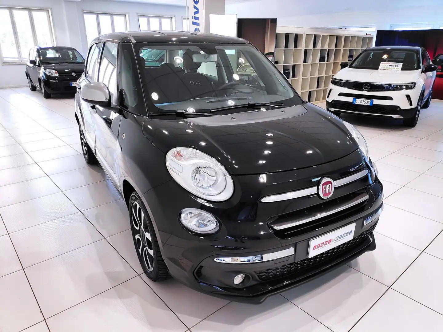 Fiat 500L 1.4 95 CV Lounge*29.000 KM*GARANTITA* Nero - 1