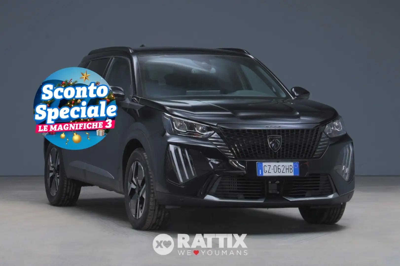 Peugeot 2008 1.2 Puretech 130CV Allure EAT8 Noir - 1