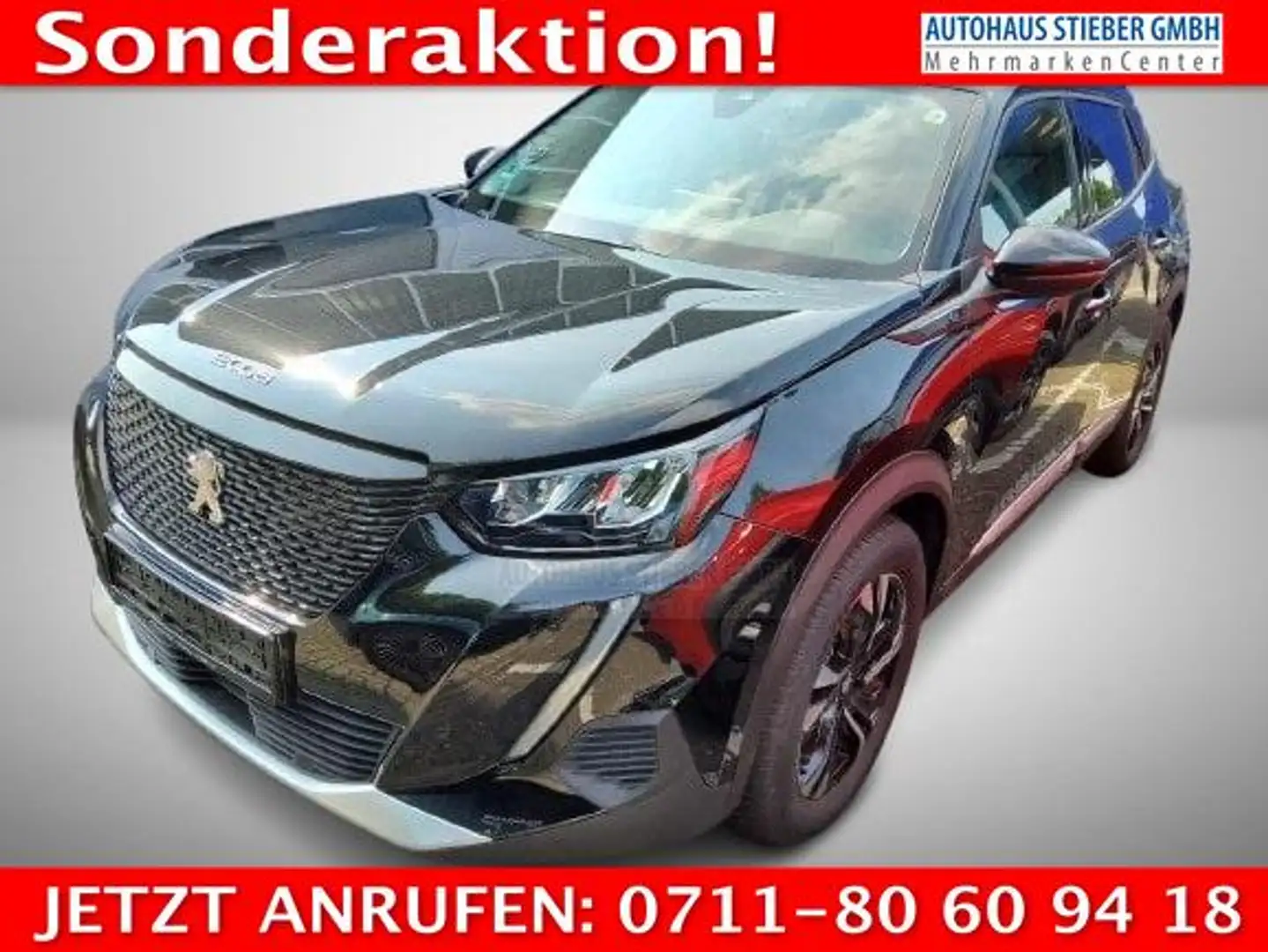 Peugeot 2008 Allure NAVI+SHZ+RFK+EPH 100 kW (136 PS), Automa... Černá - 1