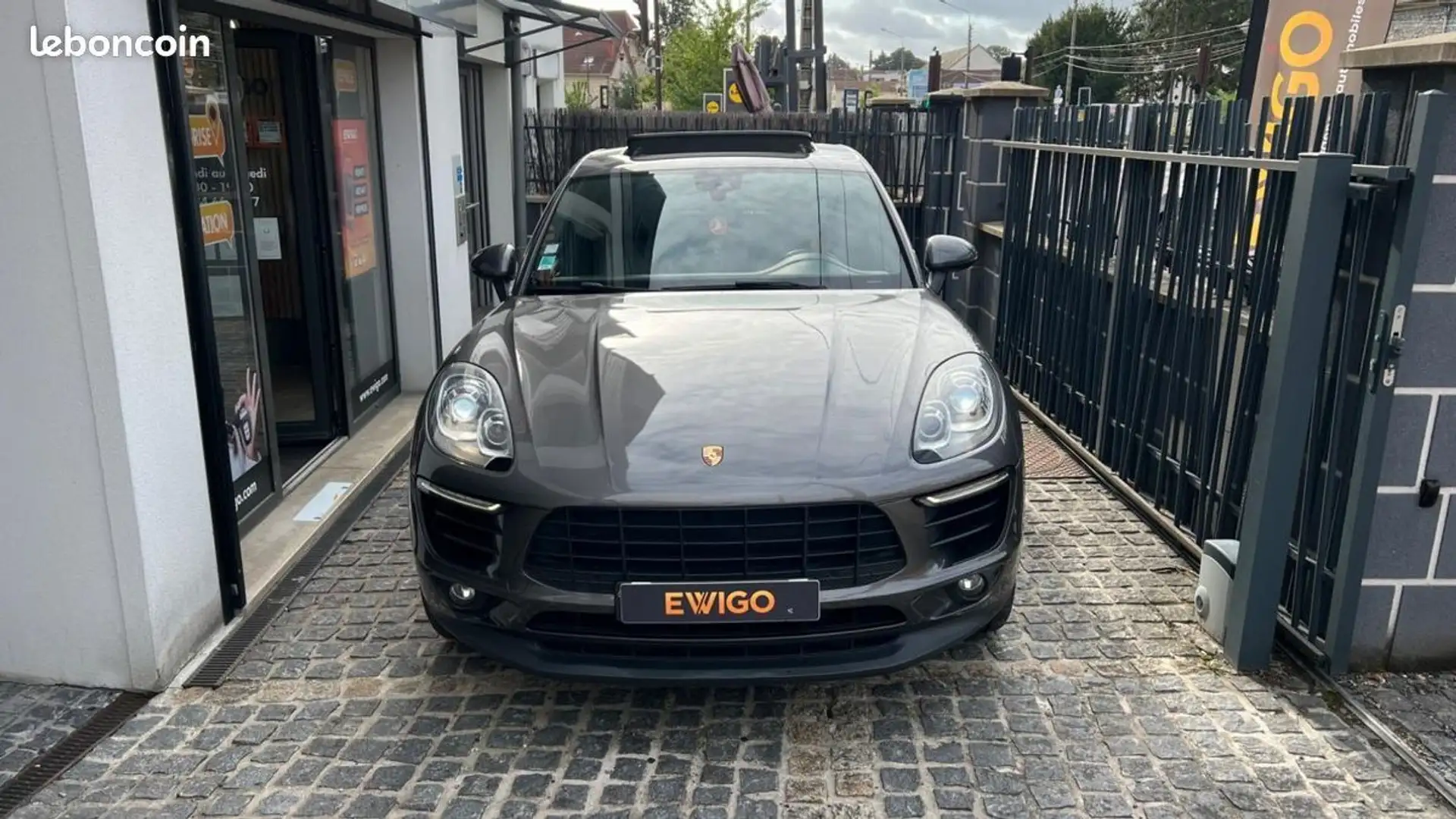 Porsche Macan Diesel 3.0 V6 258 ch S PDK Grau - 2