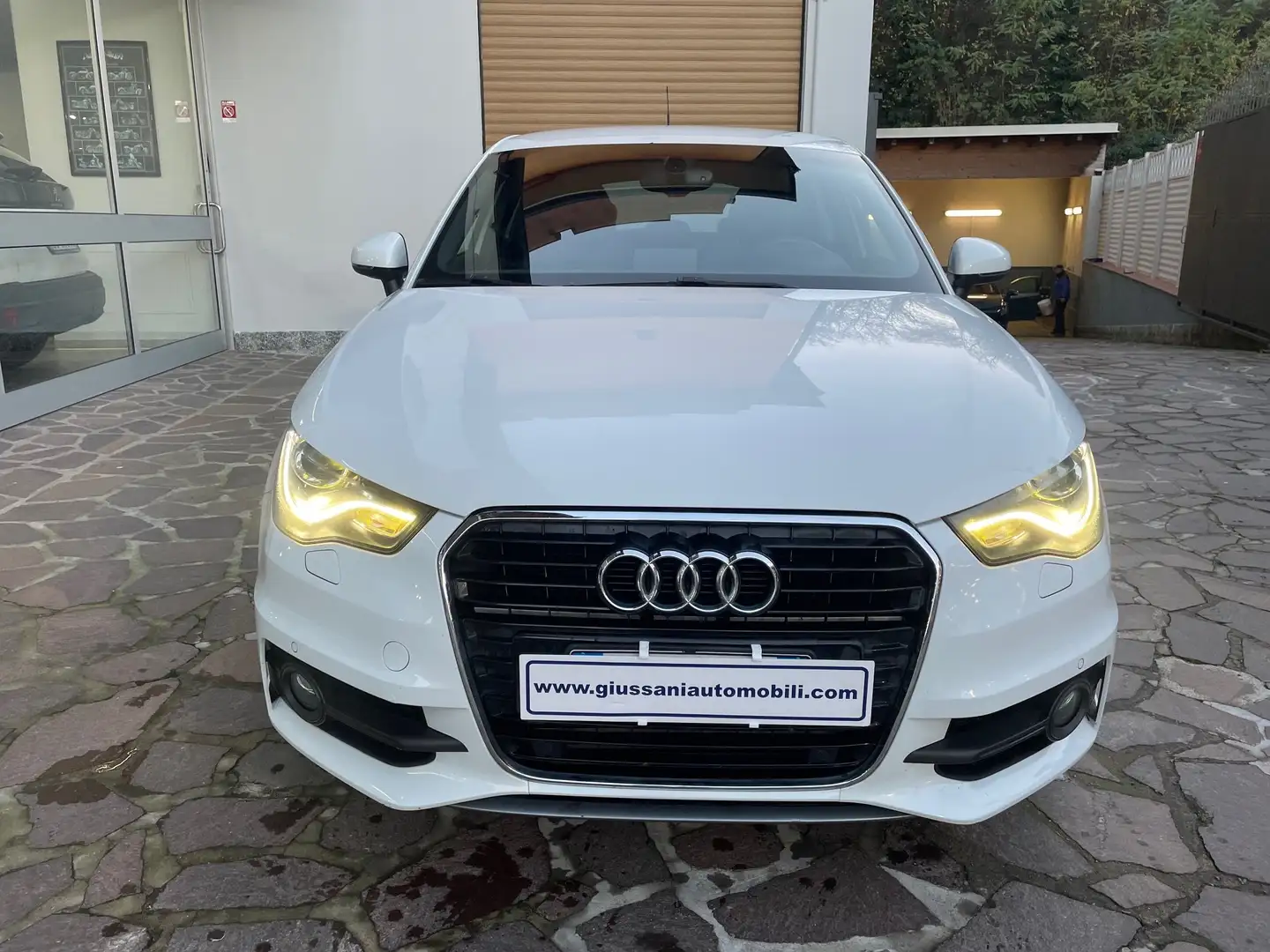 Audi A1 Sportback 2.0 tdi S Line Edition plus UNICO PROPR. Bianco - 2